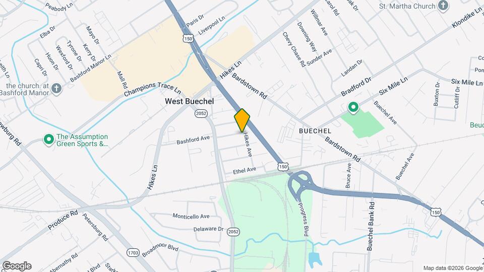 3724 Bashford Ave Map and Location Details