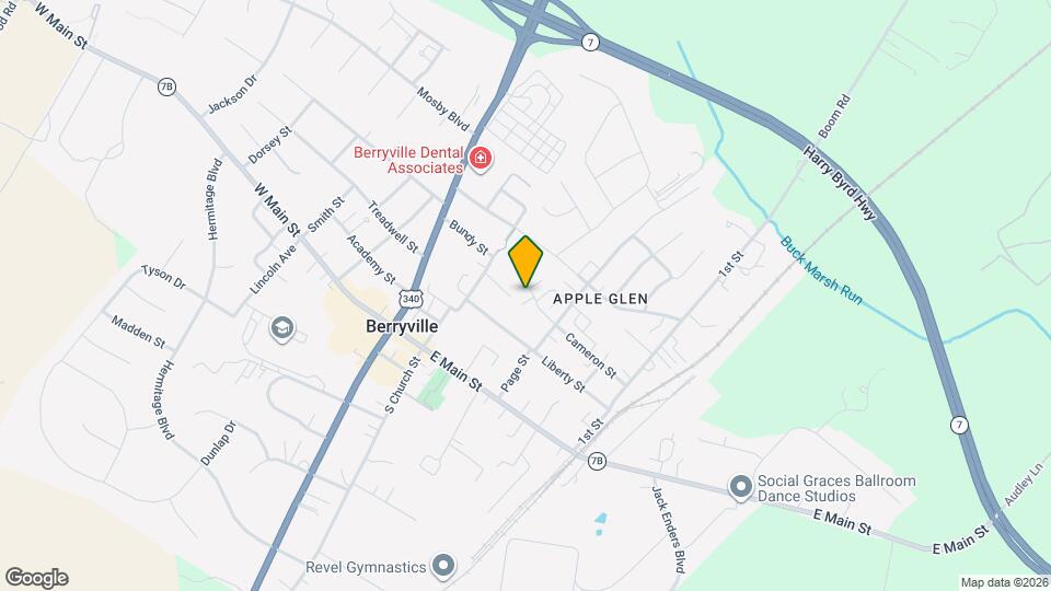 105 Cameron St Map and Location Details