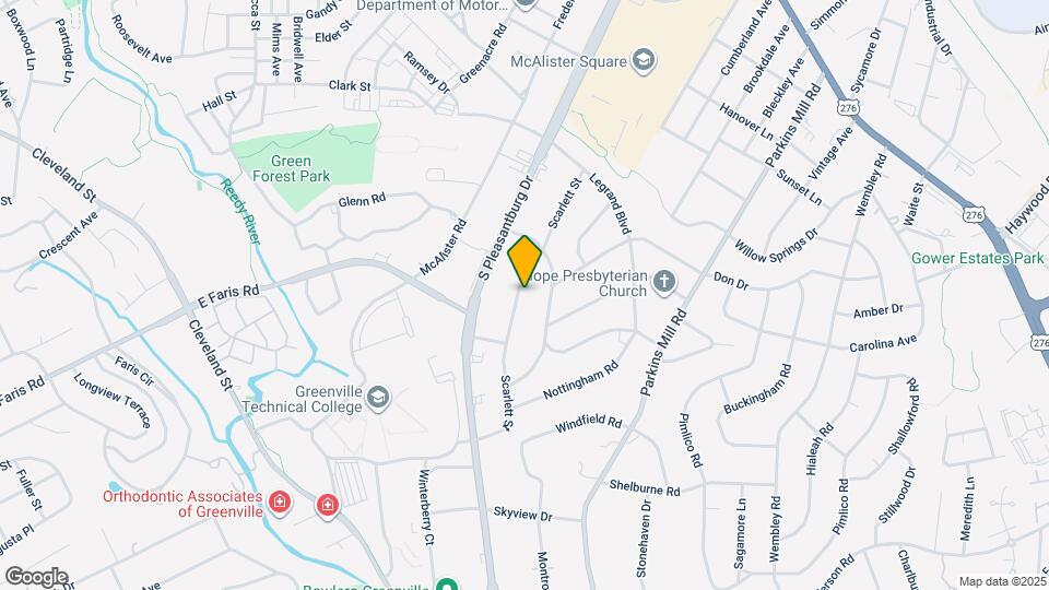 121 Scarlett St Map and Location Details