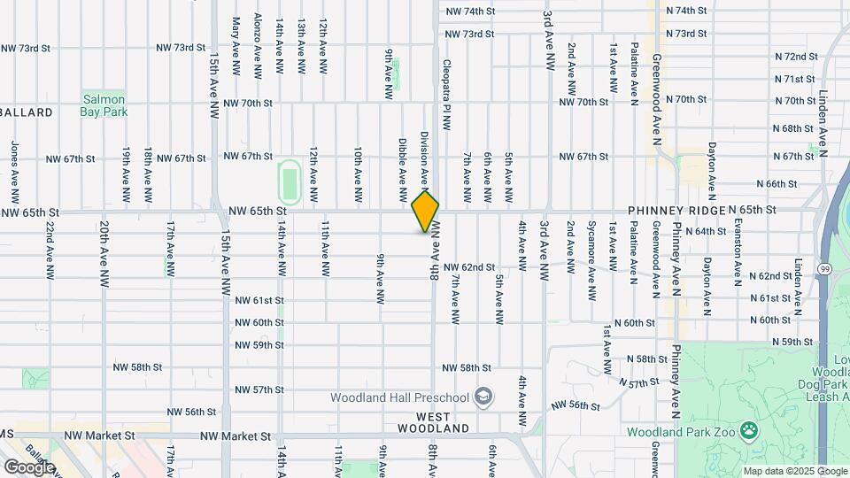 811 NW 64th St, Unit 811 Ballard Mapa y Detalles de la Ubicación