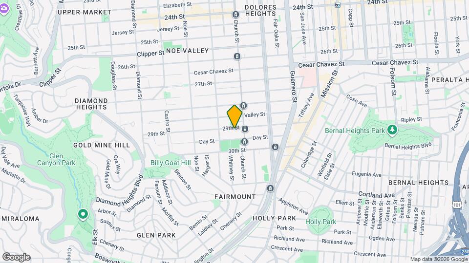 323 29th St Map and Location Details