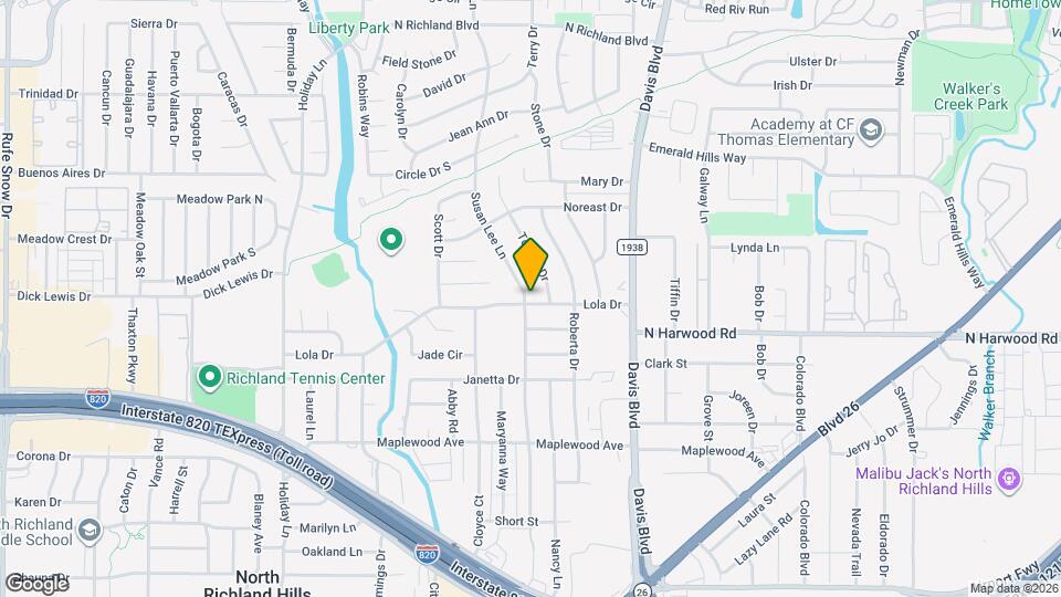 5300 Susan Lee Ln Map and Location Details