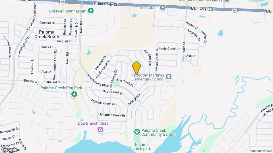2824 Castle Creek Dr Map and Location Details