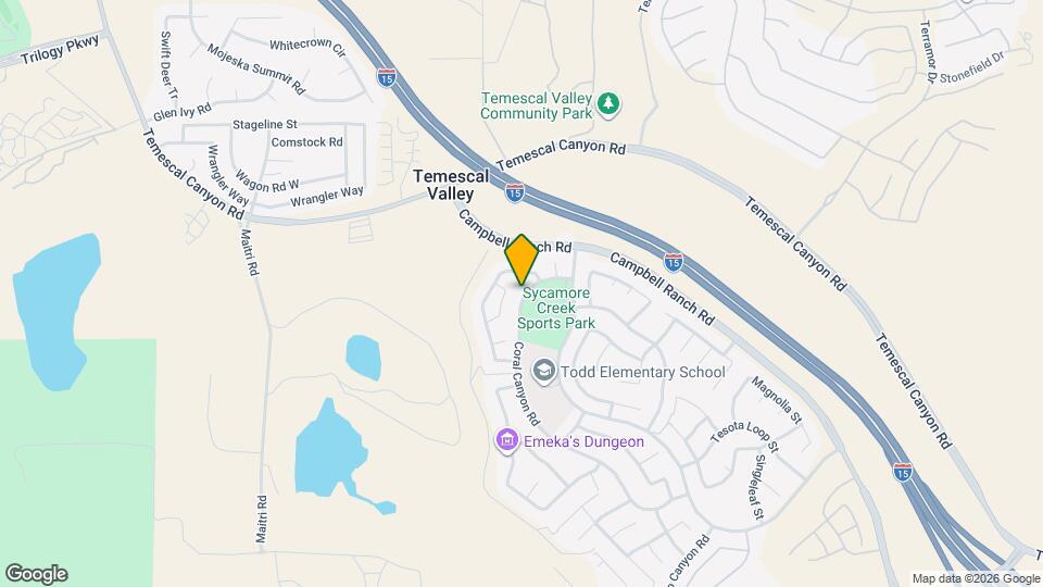 24939 Coral Canyon Rd Map and Location Details