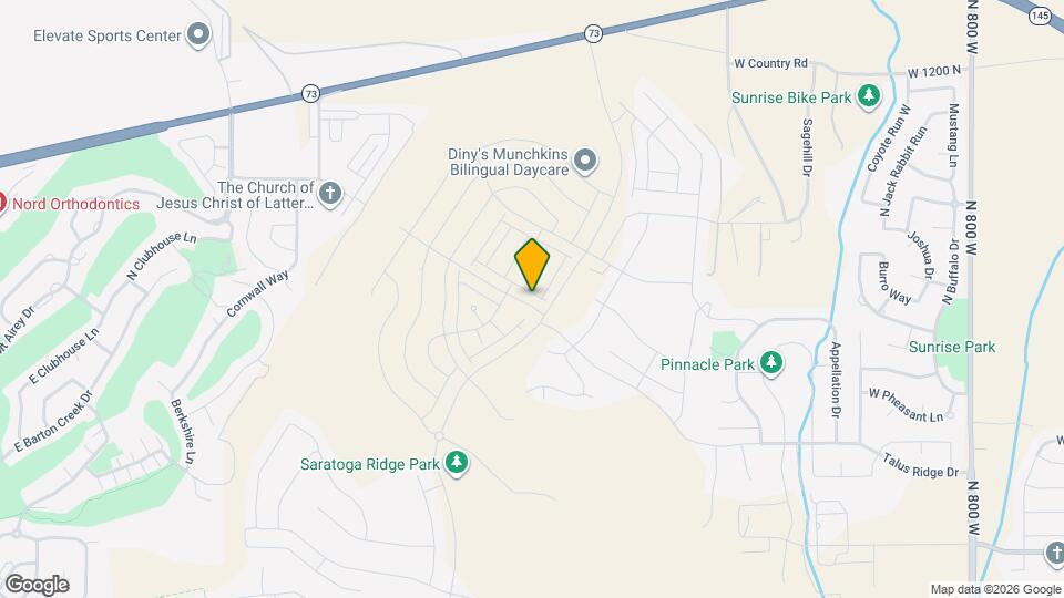 1526 Talus Ridge Dr Map and Location Details