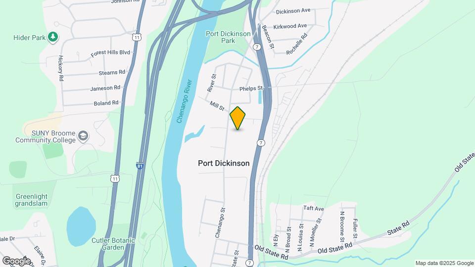 754 Chenango St Map and Location Details