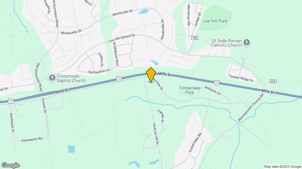 3807 E Forester Ct Map and Location Details