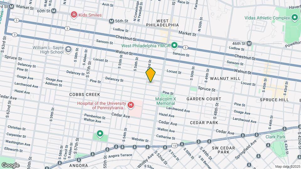 5249 Delancey St Mapa y Detalles de la Ubicación