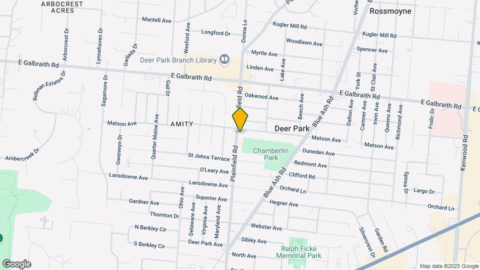 7710 Plainfield Rd, Unit #2 Map and Location Details