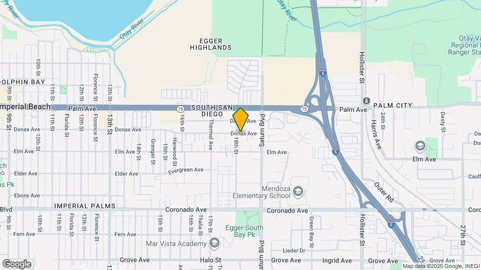 1807 Donax Ave Map and Location Details