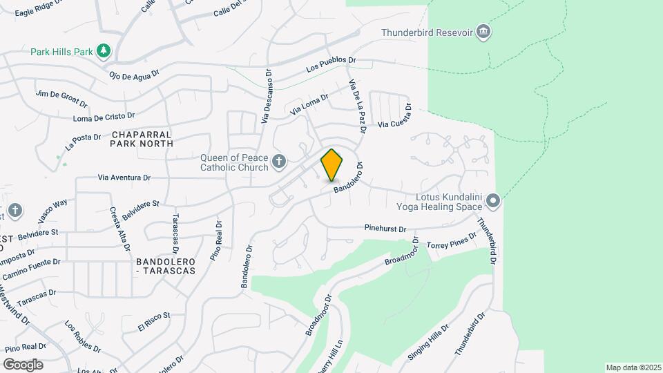 5939 Bandolero Dr Map and Location Details