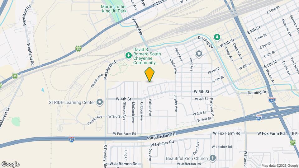1058 W 6th St Map and Location Details