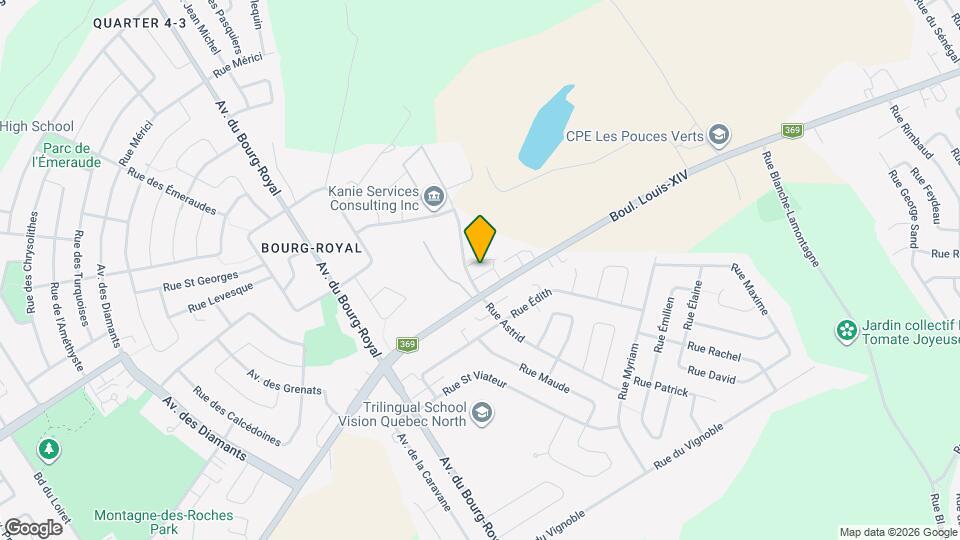 820 Astrid Rue Map and Location Details