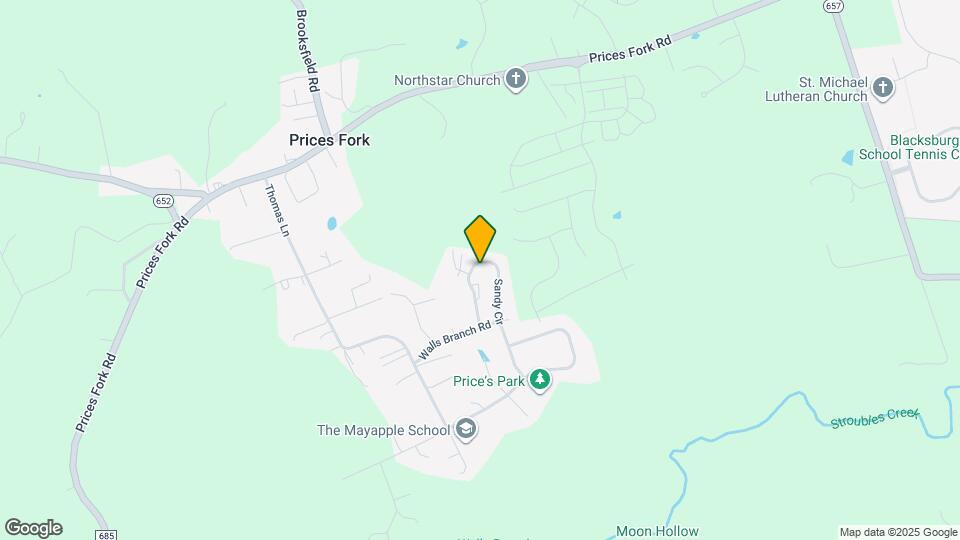 1477 Sandy Cir Map and Location Details