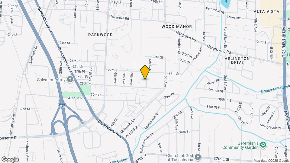 2810 6th Ave Mapa y Detalles de la Ubicación