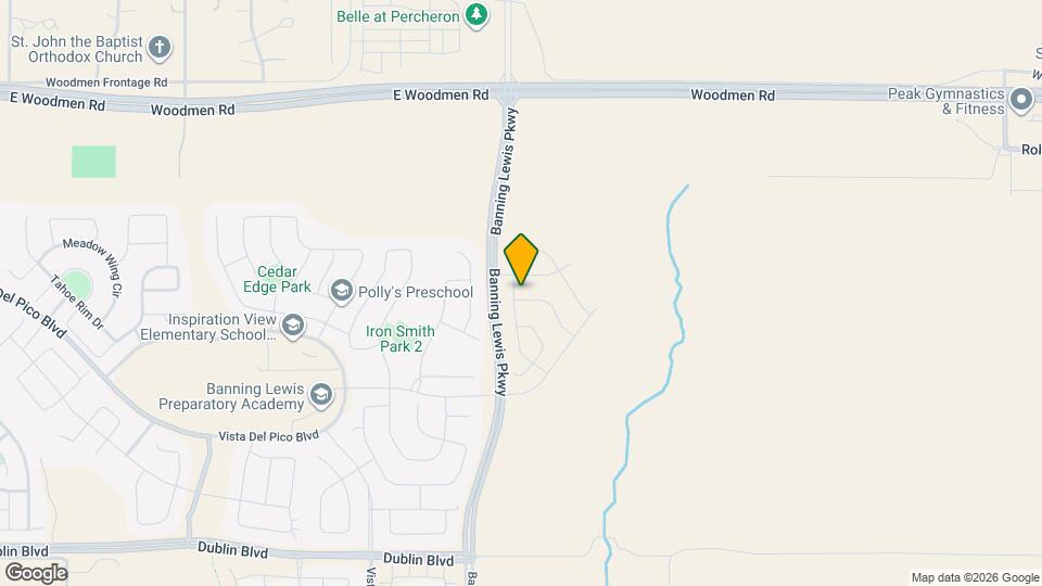9606 Lone Oak Ln Map and Location Details