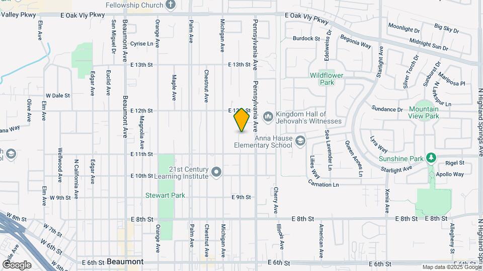 1106 E 11th St Map and Location Details