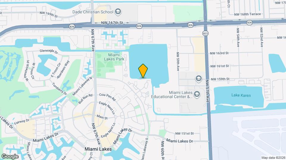 15545 Miami Lakeway N Map and Location Details