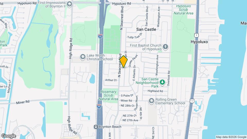 3275 Orange St Map and Location Details