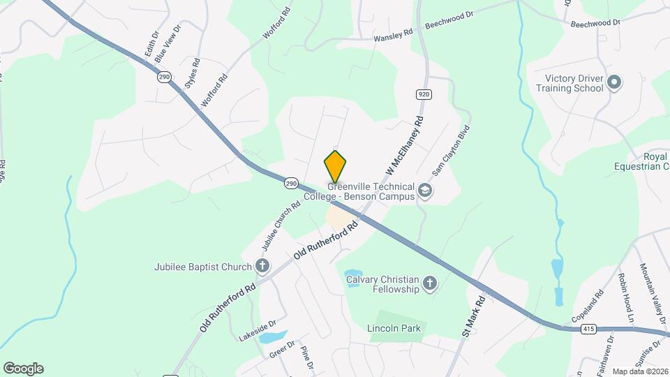 2616 Locust Hill Rd Map and Location Details