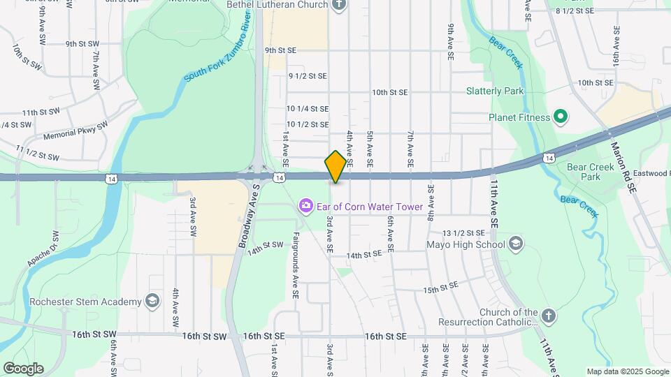 1218 3rd Ave SE Map and Location Details