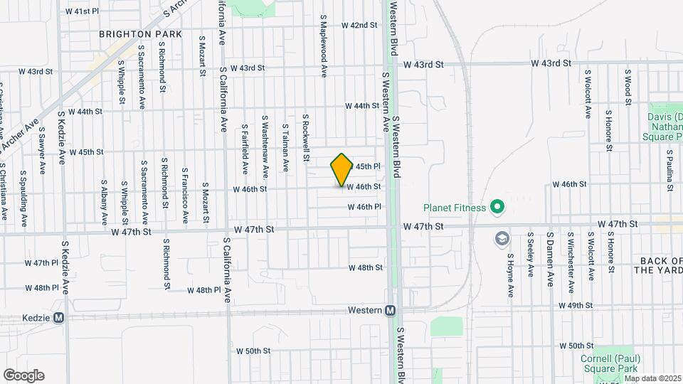 2507 W 46th St Map and Location Details