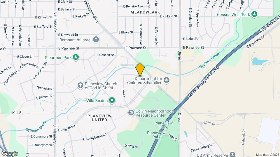 4243 E Whitney Ln Map and Location Details