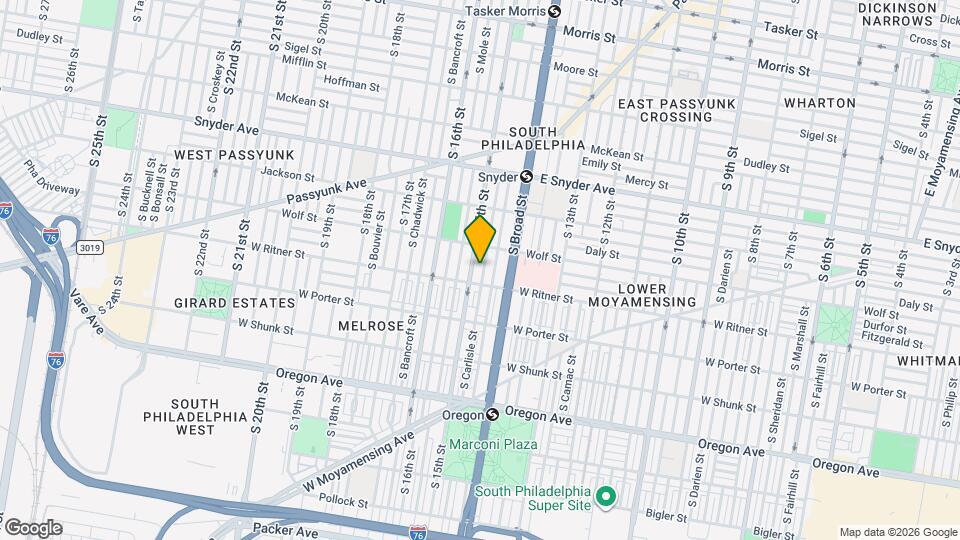 2336 S Carlisle St Map and Location Details