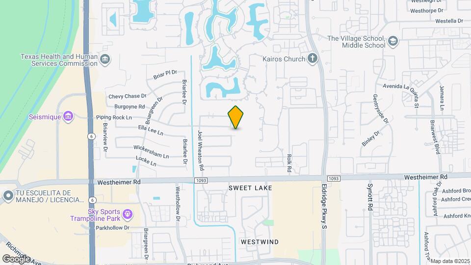 13702 Ella Lee Ln Map and Location Details