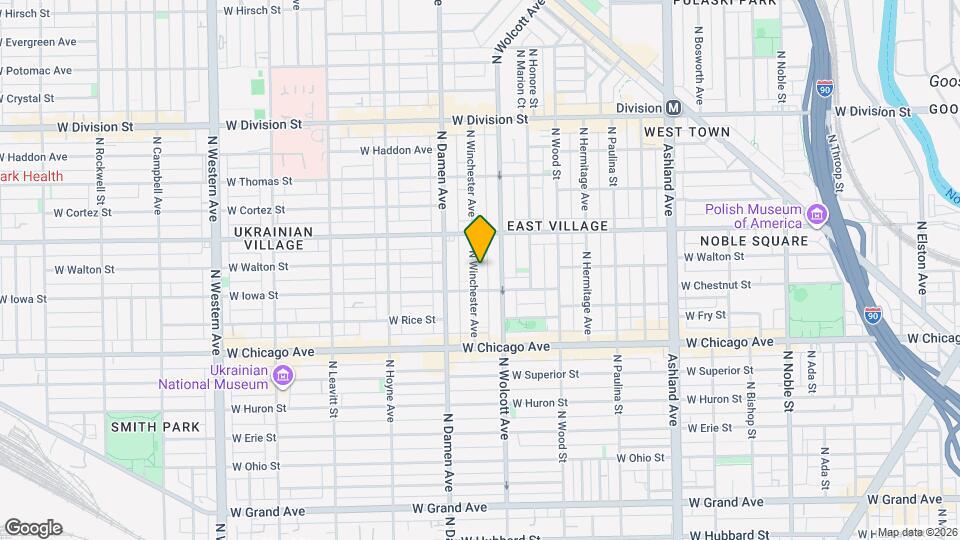 921 N Winchester Ave, Unit J06P Mapa y Detalles de la Ubicación