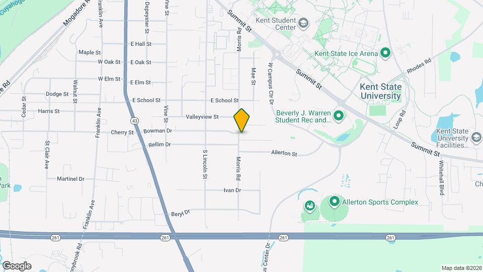 703 Avondale St Map and Location Details