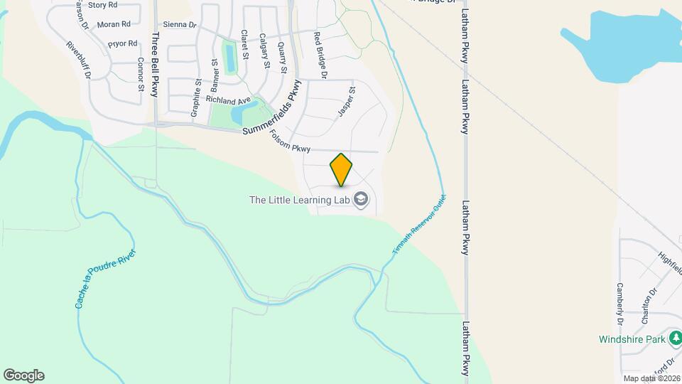 6807 Grainery Rd Map and Location Details