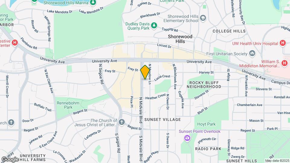 613 N Midvale Blvd, Unit 613 #1 Mapa y Detalles de la Ubicación