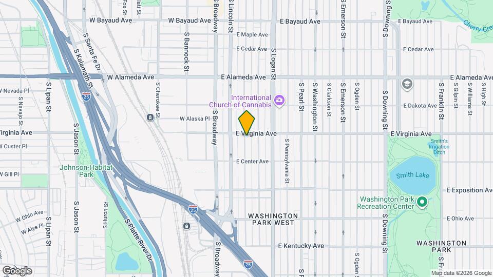 516 S Sherman St, Unit 2 Mapa y Detalles de la Ubicación