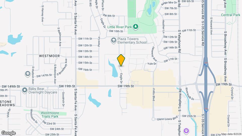 1512 Eagle Dr Map and Location Details