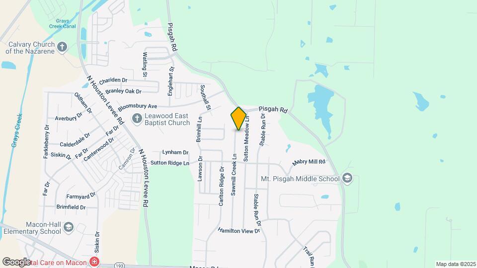 1616 Sawmill Creek Ln Map and Location Details