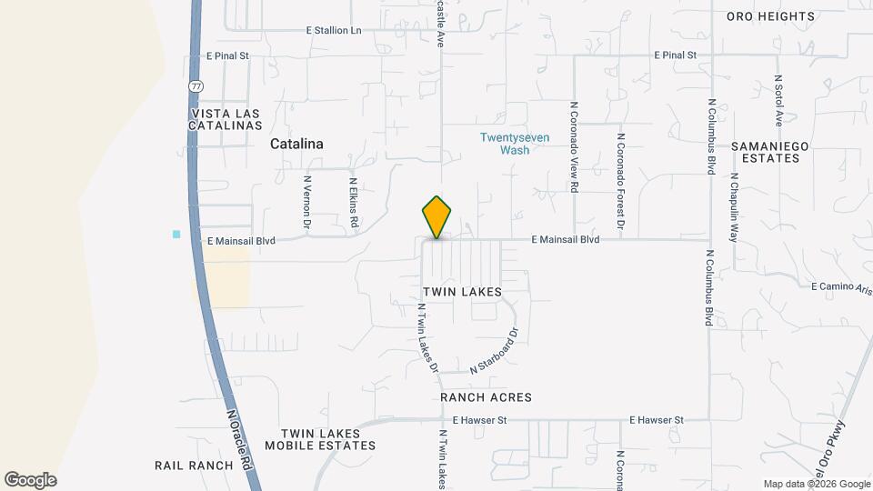 15965 N Forecastle Ave Mapa y Detalles de la Ubicación