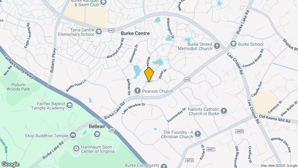 6245 Windward Dr Map and Location Details