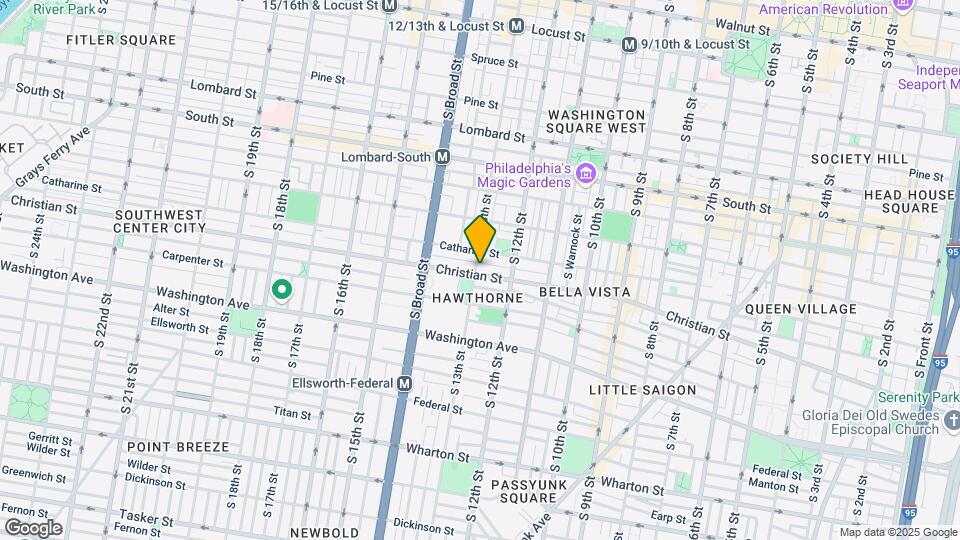 825 S 13th St Map and Location Details