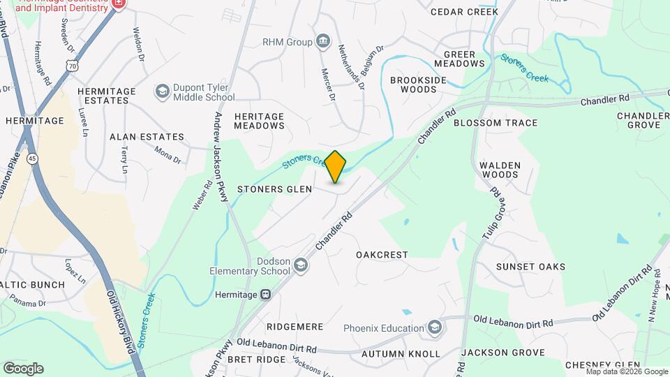 215 Stoners Glen Ct Map and Location Details