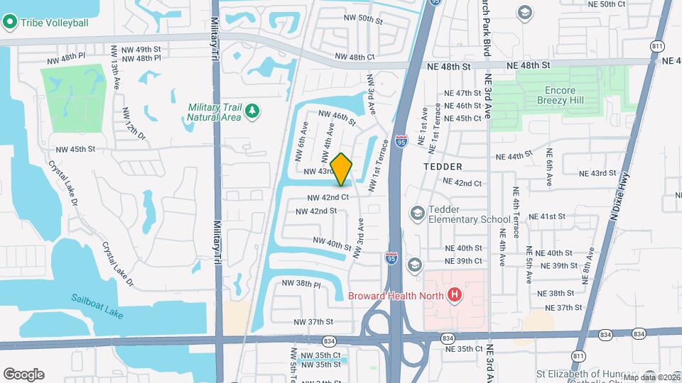 331 NW 42nd Ct Map and Location Details