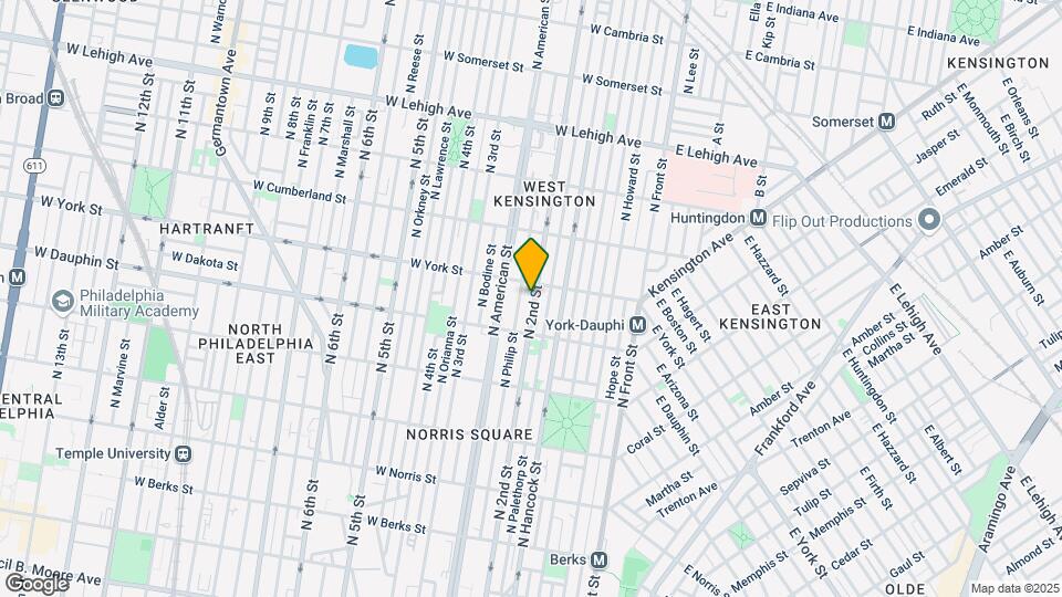 2328-2344 N 2nd St Mapa y Detalles de la Ubicación