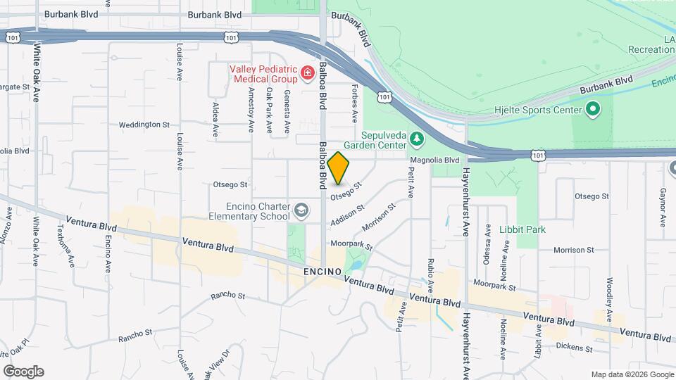 16823 Otsego St Map and Location Details