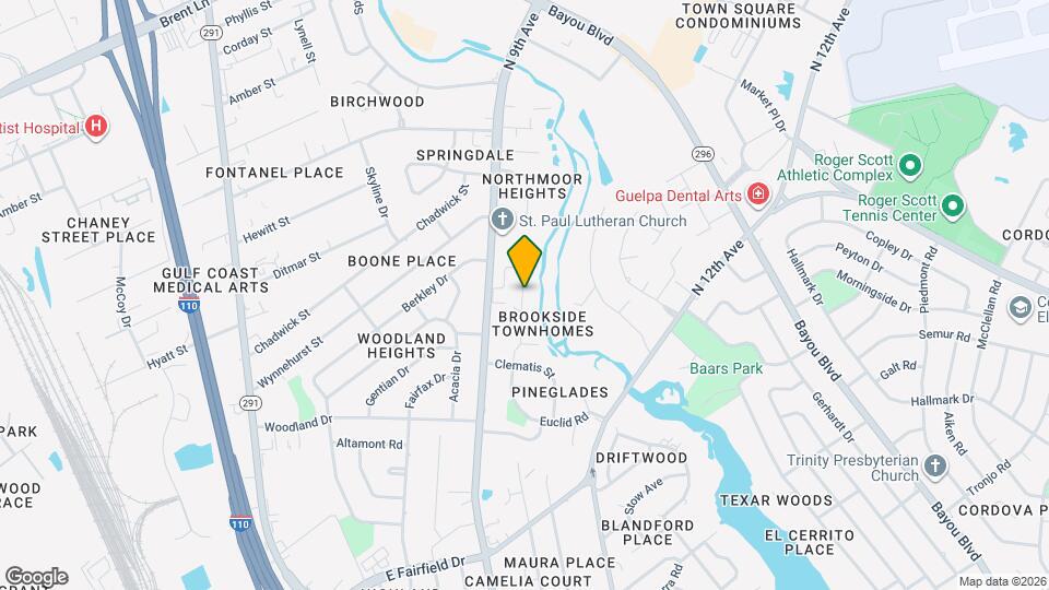 4260 Brookside Dr Map and Location Details