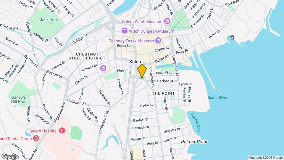 250 Washington St Mapa y Detalles de la Ubicación