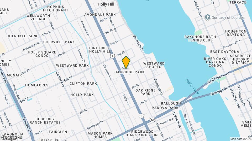 420 Miriam Ave Map and Location Details