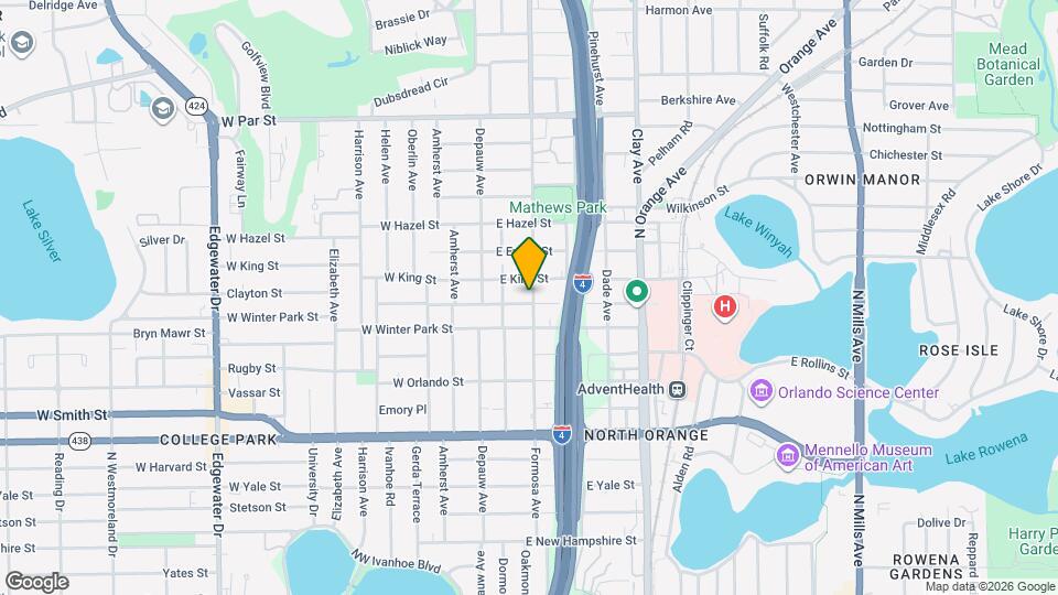 2708 Formosa Ave Map and Location Details