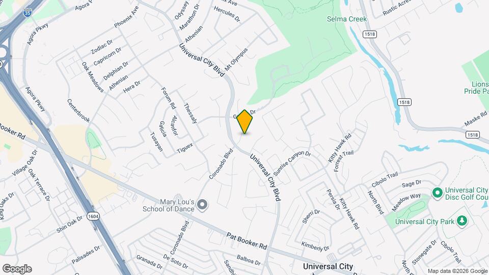 1318 Coronado Blvd Map and Location Details