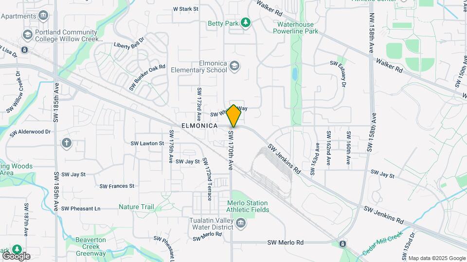 1050 SW 170th Ave Map and Location Details
