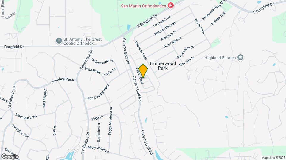 27330 Lasso Bend Map and Location Details